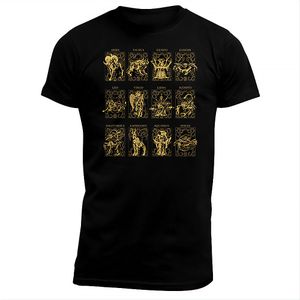 [Saint Seiya: T-Shirt: Golden Saints (Product Image)]