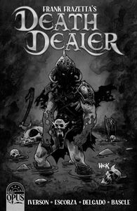 [Frank Frazetta's Death Dealer #9 (Cover C Hack Variant) (Product Image)]