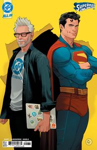 [Superman Unlimited #1 (Cover F Dan Mora James Gunn Cameo Card Stock Variant) (Product Image)]