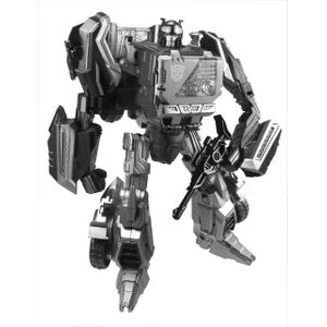 [Transformers: Generations: Voyager Wave 1 Action Figures: Blaster (Product Image)]