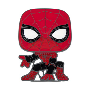 [Spider-Man: No Way Home: Loungefly Pop! Pin Badge: Spider-Man (Product Image)]