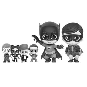 [Batman 1966: Cosbaby Set: Batman & Robin With Villains (Product Image)]