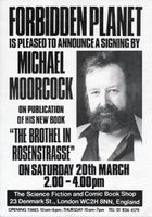 [Michael Moorcock signing The Brothel in Rosenstrasse (Product Image)]
