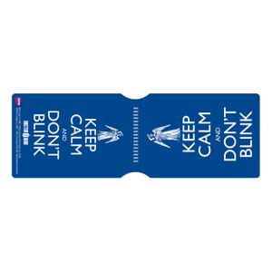 [Doctor Who: Card Holder: Keep Calm & Dont Blink (Product Image)]