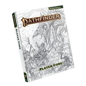 [Pathfinder: Second Edition: Player Core (Sketch Hardcover) (Product Image)]