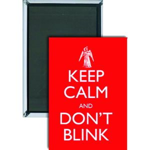 [Doctor Who: Magnet: Keep Calm And Don't Blink (Product Image)]