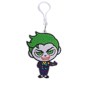 [DC: Crystal Art Bag Charm: Joker (Product Image)]