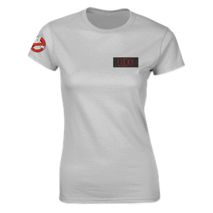 [Ghostbusters: Afterlife: Women's Fit T-Shirt: Lucky Patch (Product Image)]