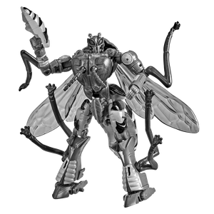 [Transformers: Generations: Action Figure: War For Cybertron: Kingdom: Deluxe Waspinator (Product Image)]