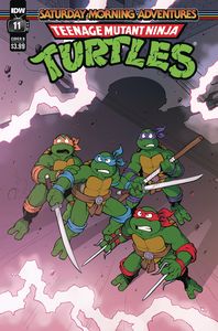 [Teenage Mutant Ninja Turtles: Saturday Morning Adventures 2023 #11 (Cover B Lawrence) (Product Image)]