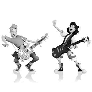 [Bill & Ted's Excellent Adventure: Toony Classic Action Figure 2-Pack: Bill & Ted (Product Image)]