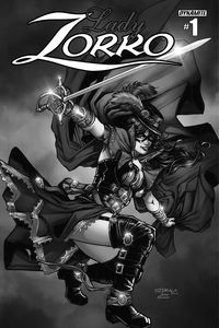 [Lady Zorro #1 10 Copy Davila Steampunk Incv (Product Image)]