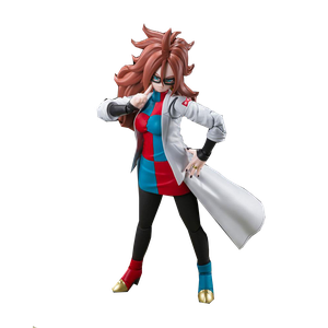 [Dragon Ball Fighterz: S.H. Figuarts: Action Figure: Android 21 (Lab Coat) (Product Image)]