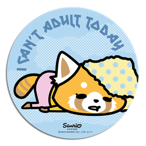 [Aggretsuko: Coaster: I Can't Adult Today  (Product Image)]