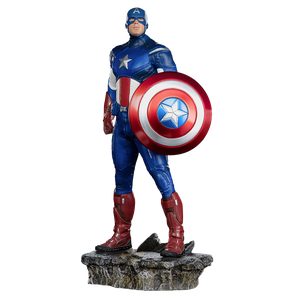 [Marvel: Avengers: BDS Art Scale 1/10 Statue: Captain America (Battle Of NY) (Product Image)]