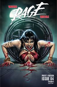 [Vampirella: Dracula Rage #4 (Cover C Krome) (Product Image)]