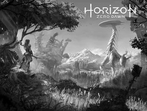 [Horizon Zero Dawn #3 (Cover B Game Art Wraparound) (Product Image)]