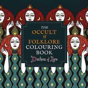 [The Occult & Folklore Colouring Book (Product Image)]