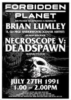[Brian Lumley signing Necroscope V: Deadspawn (Product Image)]