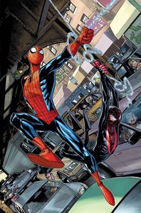 [Spectacular Spider-Men #1 (Ramos Virgin Variant) (Product Image)]