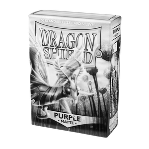 [Dragon Shield: Matte Sleeves: Purple (60) (Product Image)]