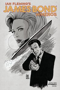 [James Bond: Himeros #4 (Cover C Francavilla Black & White Variant) (Product Image)]