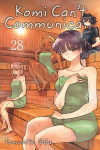 [The cover for Komi Can't Communicate: Volume 28]