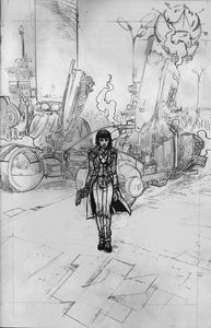 [Blade Runner 2019 #5 (Cover D Pope Virgin Sketch) (Product Image)]