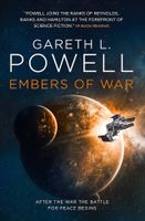 [Gareth L Powell signing Embers of War (Product Image)]