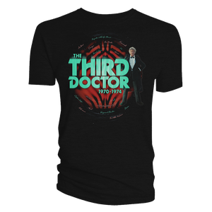 [Doctor Who: The 60th Anniversary Diamond Collection: T-Shirt: The Third Doctor (Product Image)]