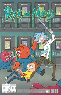 [The cover for Rick & Morty: Oni 25th Annversary Edition #1]