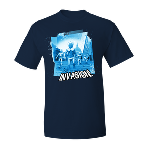 [Doctor Who: T-Shirt: Cyberman Invasion! (Product Image)]