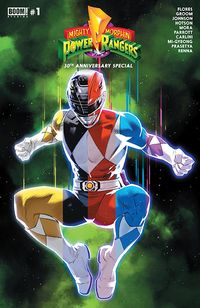 [The cover for Mighty Morphin Power Rangers: 30th Anniversary Special #1 (Cover A Mora)]