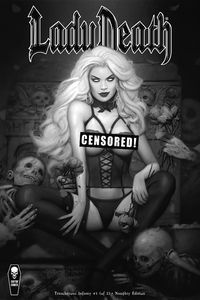 [Lady Death: Treacherous Infamy #1 (Cover D R Brown Naught) (Product Image)]