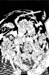 [Invincible Red Sonja #3 (Cover K Conner Line Art Variant) (Product Image)]