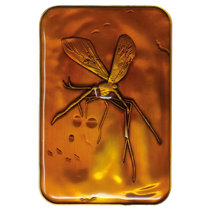 [Jurassic Park: Replica: Mosquito In Amber Ingot (Product Image)]