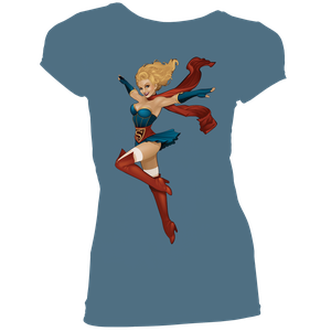 [DC Bombshells: Women's Fit T-Shirt: Supergirl (Product Image)]