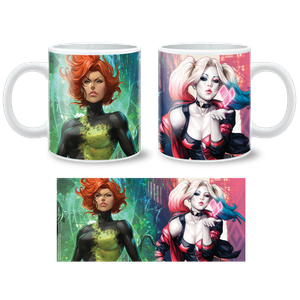 [DC: Mug: Harley Quinn & Poison Ivy By Artgerm (Product Image)]