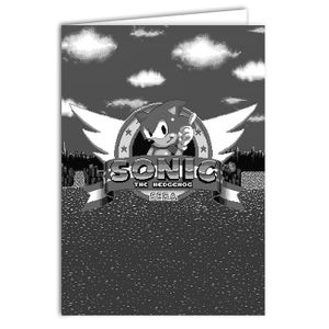 [Sonic The Hedgehog: Greetings Card: Start Screen (Product Image)]