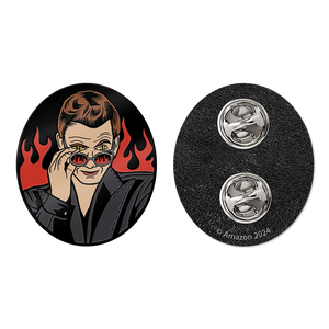 [Good Omens: Enamel Pin Badge: Crowley  (Product Image)]