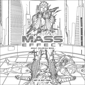 [Mass Effect: Adult Colouring Book (Product Image)]