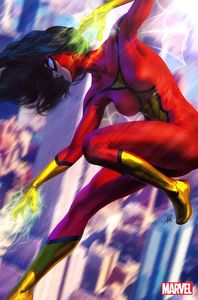 [Spider-Woman #1 (Artgerm Virgin Variant) (Product Image)]