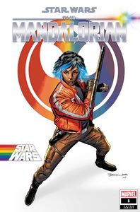 [Star Wars: The Mandalorian  #1 (Jimenez Pride Variant) (Product Image)]