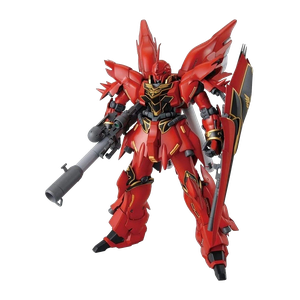 [Gundam: MG 1/100 Scale Model Kit: MSN-06S Sinanju (Anime Color Version) (Product Image)]