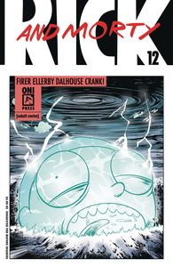 [Rick & Morty #12 (Cover B Stresing Manga Variant) (Product Image)]