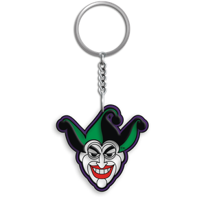 [Batman: Enamel Keychain: The Joker Logo (Product Image)]