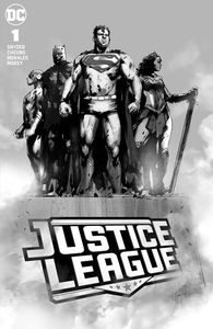 [Justice League #1 (Forbidden Planet Jock Monument Variant) (Product Image)]