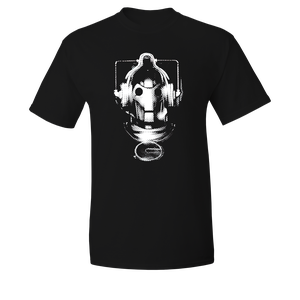 [Doctor Who: T-Shirt: Cybermen Head (Cybus Model) (Product Image)]