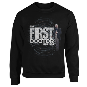 [Doctor Who: The 60th Anniversary Diamond Collection: Celebration Sweatshirt: The First Doctor (Product Image)]