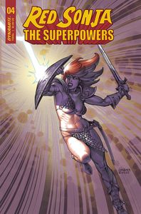 [Red Sonja: The Superpowers #4 (Cover C Linsner) (Product Image)]